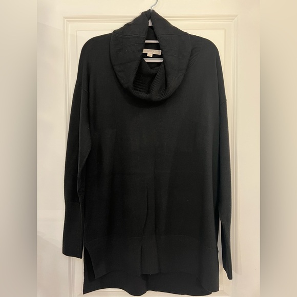 LOFT Sweaters - LOFT Elegant Black Cowl Neck Sweater